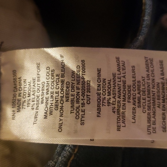 Current/Elliott high rise straight stretch - Picture 7 of 7